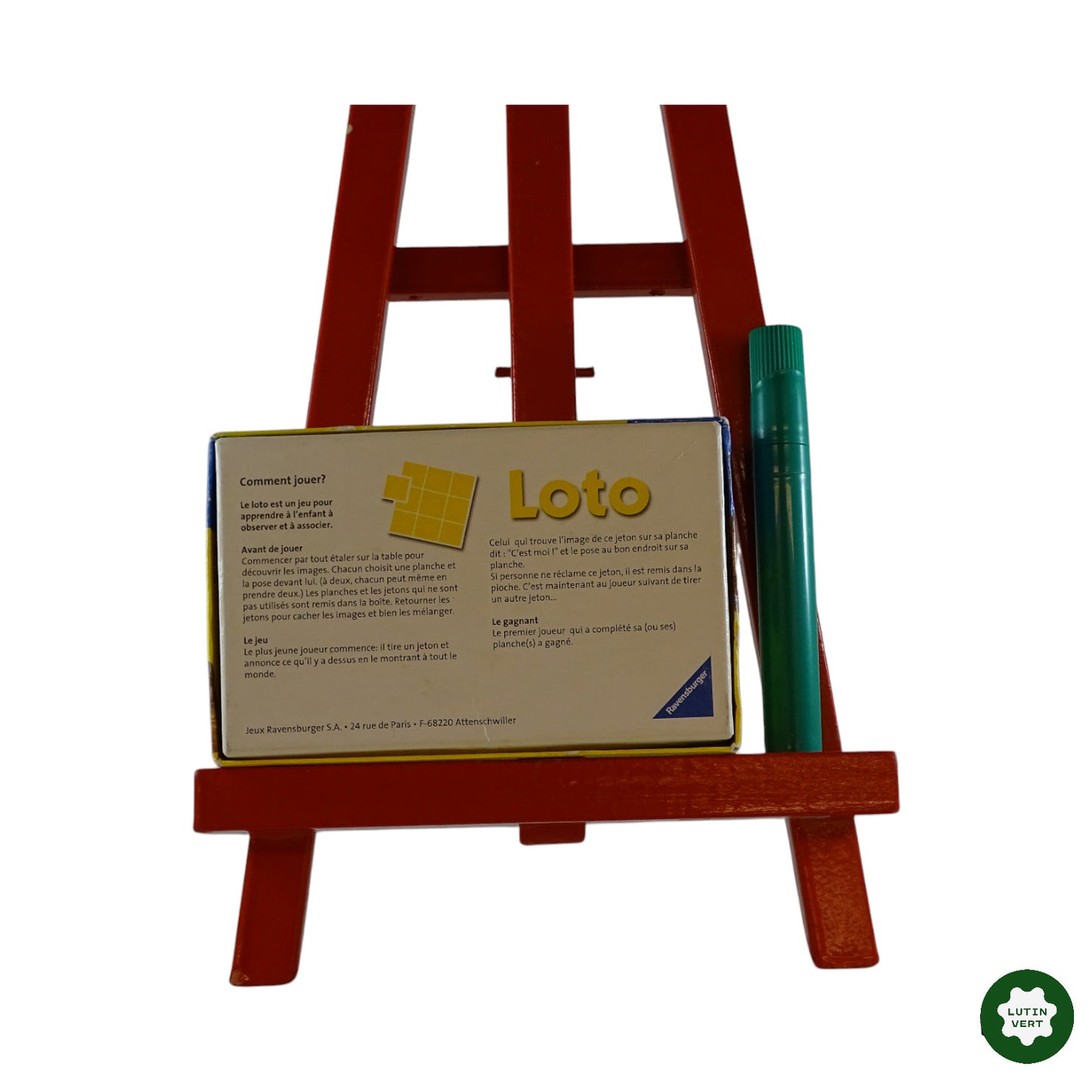 Memory Le Manège Enchanté d'occasion RAVENSBURGER - Dès 3 ans | Ref 9447