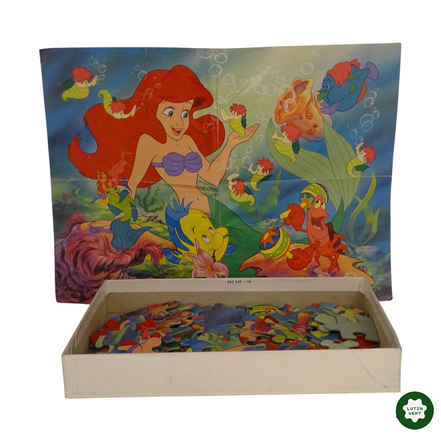 Puzzle La Petite Sirène 60piéces d'occasion NATHAN - Dès 5 ans | Ref 9445