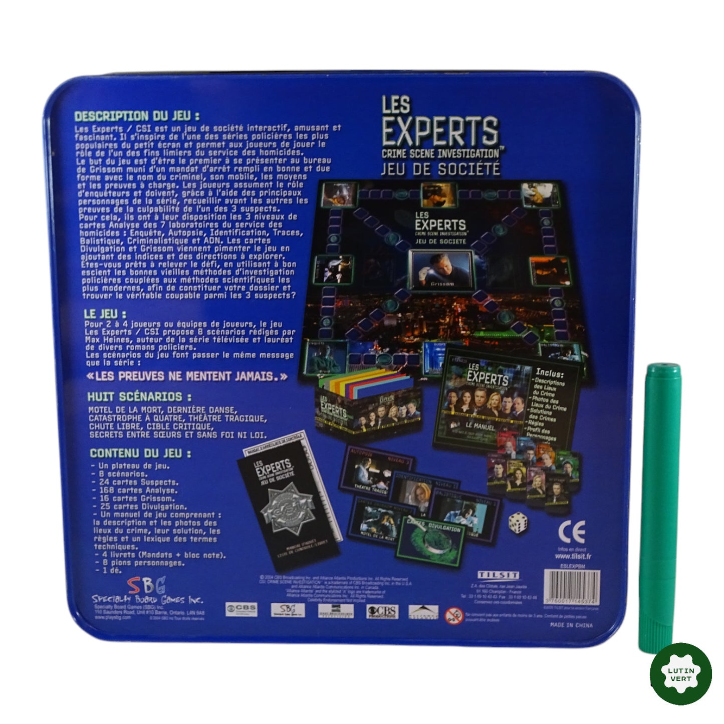 Les Experts – Crime Scene Investigation d'occasion TILSIT - Dès 12 ans | Ref 9429