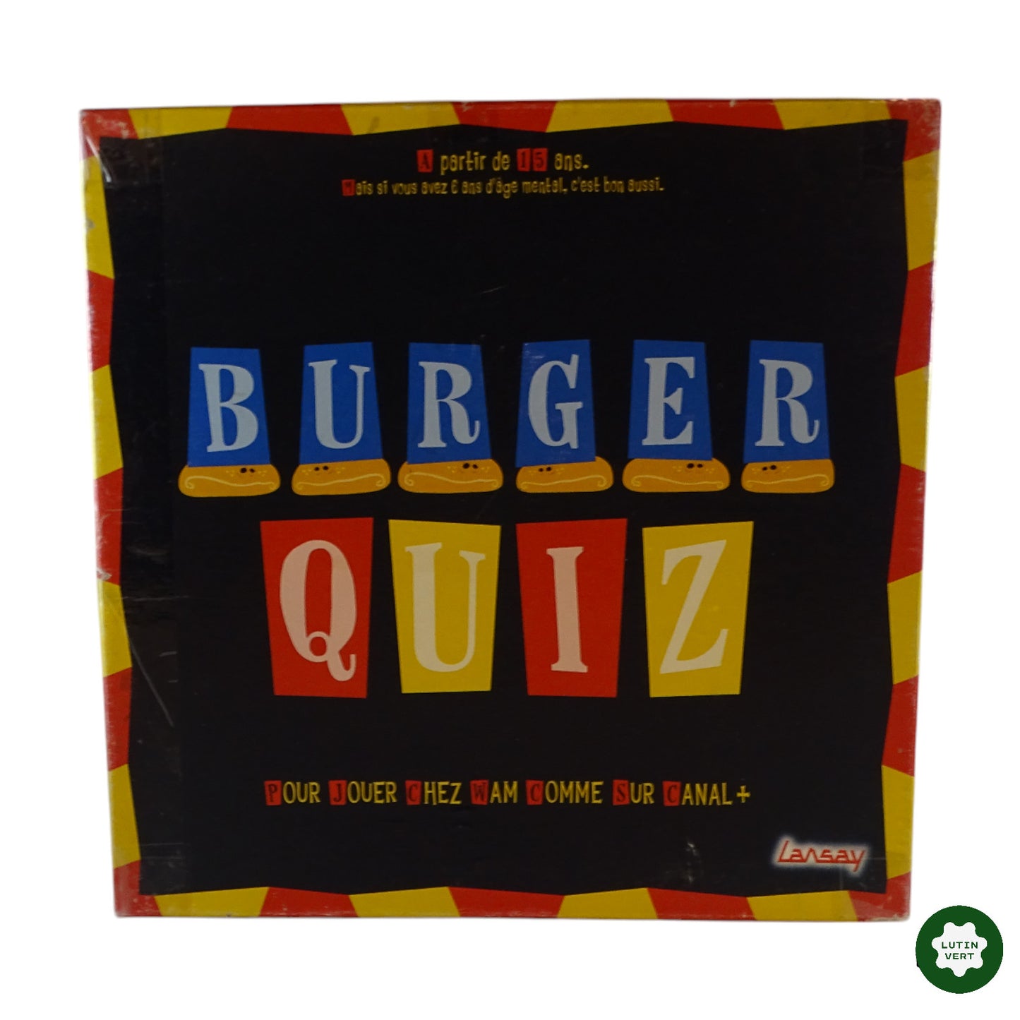 Burger Quiz Pour Jouer Chez Wam d'occasion LANSAY - Dès 15 ans | Ref 9422