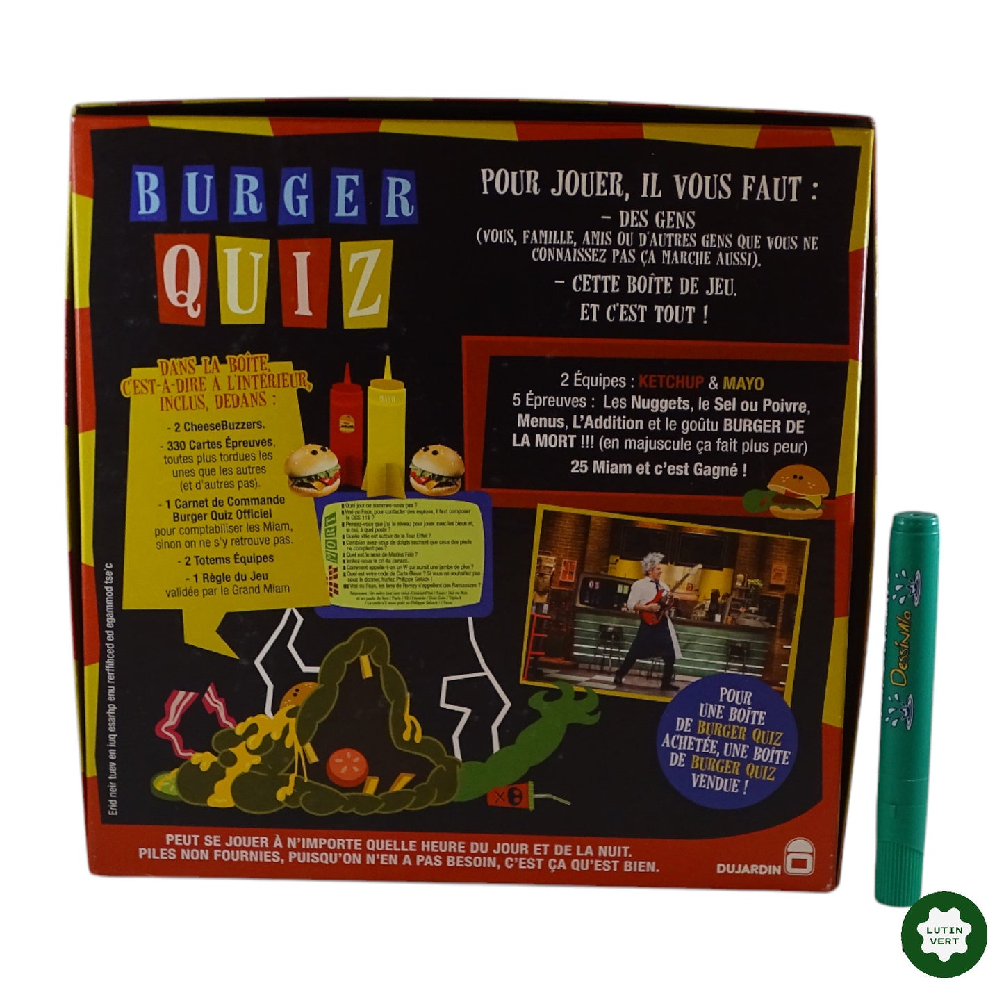 Burger Quiz d'occasion DUJARDIN - Dès 10 ans | Ref 9424