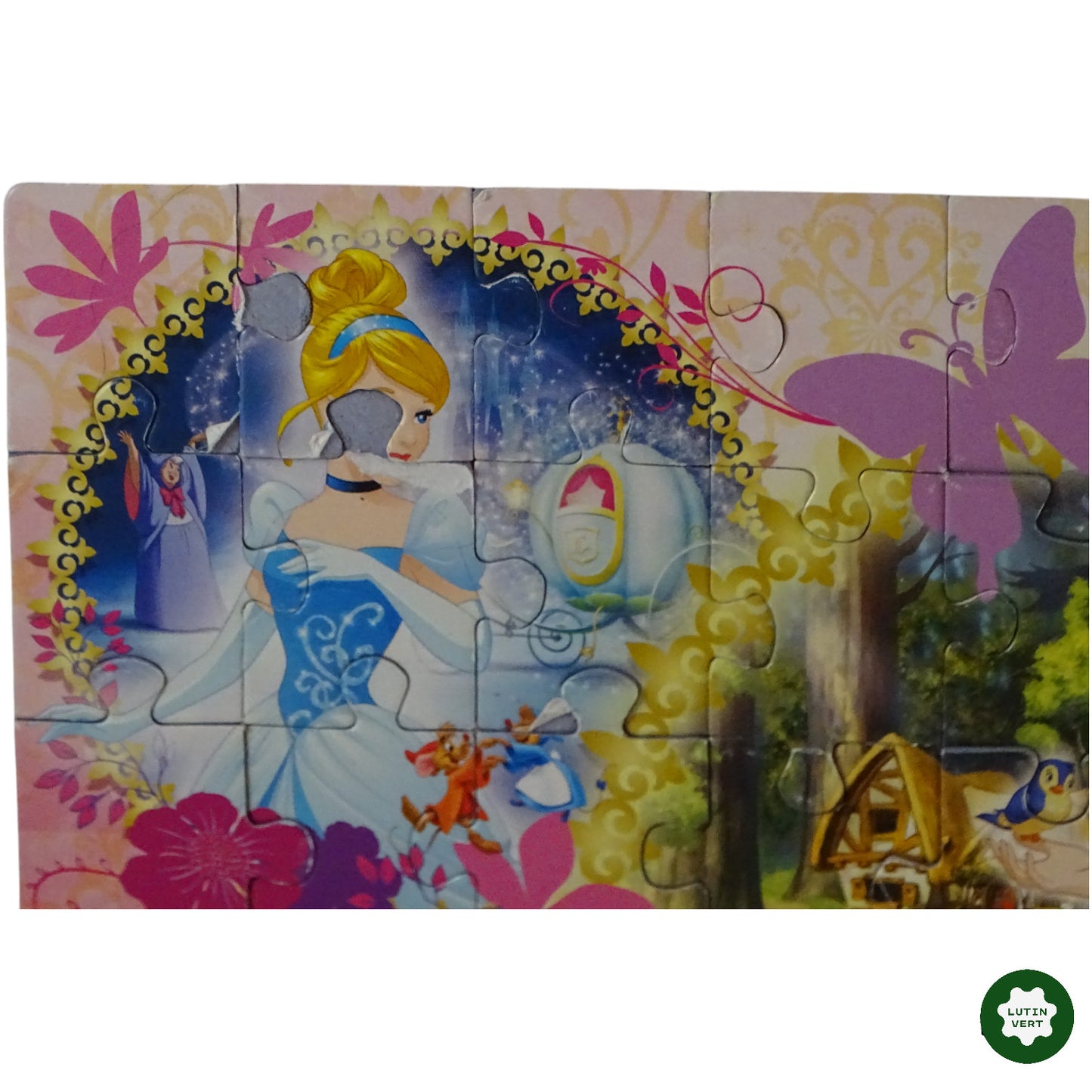 2 Puzzle Princesses Disney SuperColor d'occasion CLEMENTONI - Dès 5 ans | Ref 9426