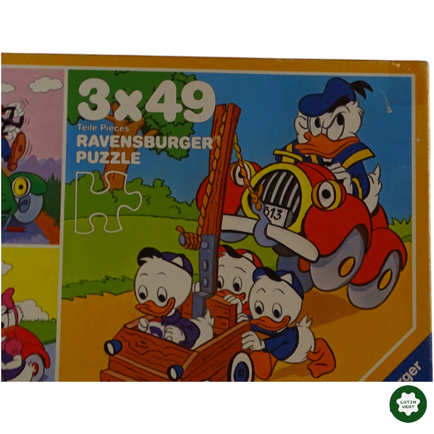 3 Puzzles Mickey, Disney 49 pièces d'occasion RAVENSBURGER - Dès 5 ans | Ref 9435