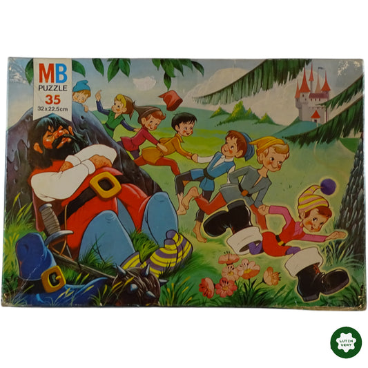 Puzzle Fantasy Vintage 35 pcs d'occasion MB JEUX - Dès 4 ans | Ref 9465