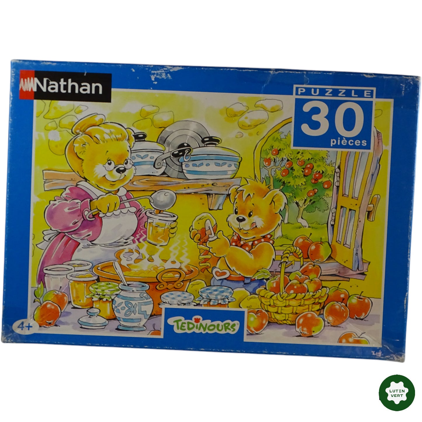 Puzzle Tédinours 30 pcs d'occasion NATHAN - Dès 4 ans | Ref 9456