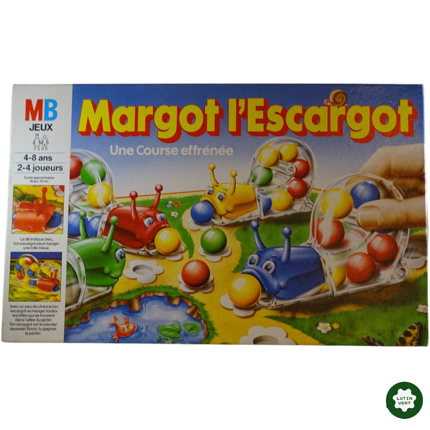 Margot l’Escargot – Une course effrénée d'occasion MB JEUX - Dès 4 ans | Ref 10978