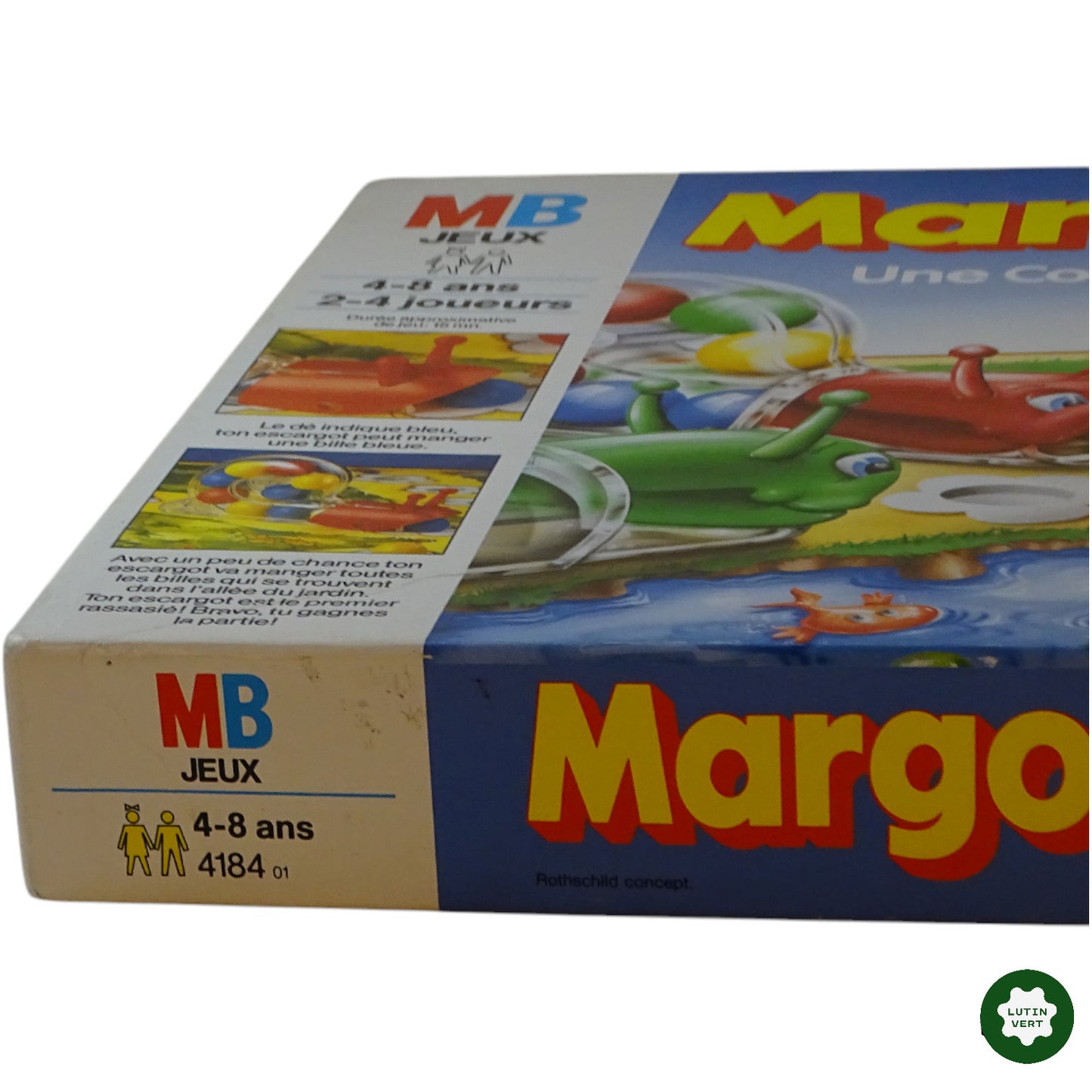 Margot l’Escargot – Une course effrénée d'occasion MB JEUX - Dès 4 ans | Ref 10978