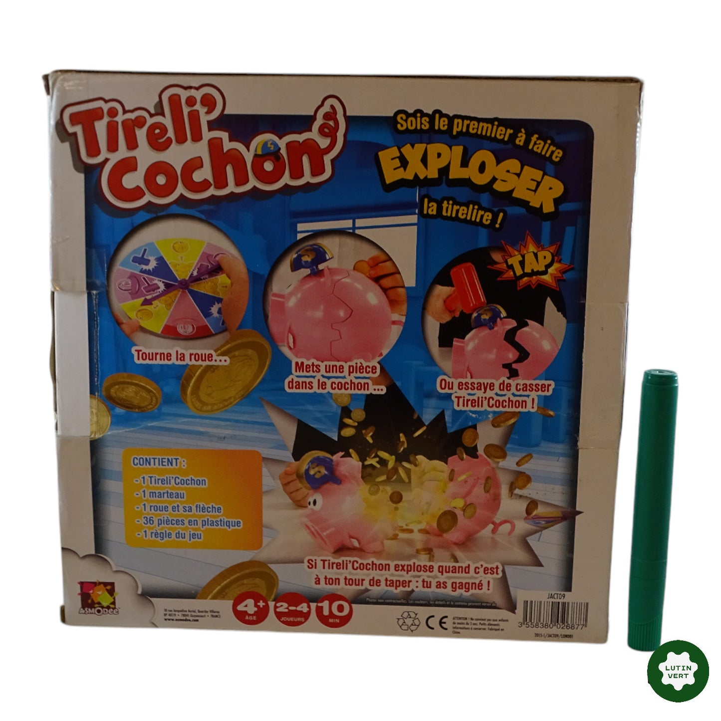 Tireli’Cochon d'occasion ASMODEE - Dès 4 ans | Ref 9492
