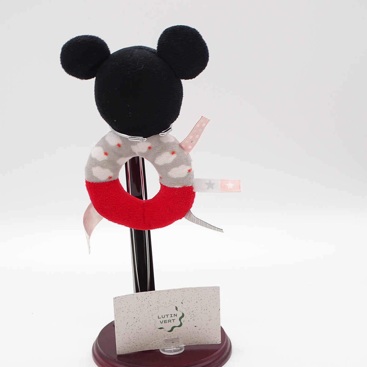 Hochet mickey rouge et noir DISNEY - Dès Naissance | Ref 16213