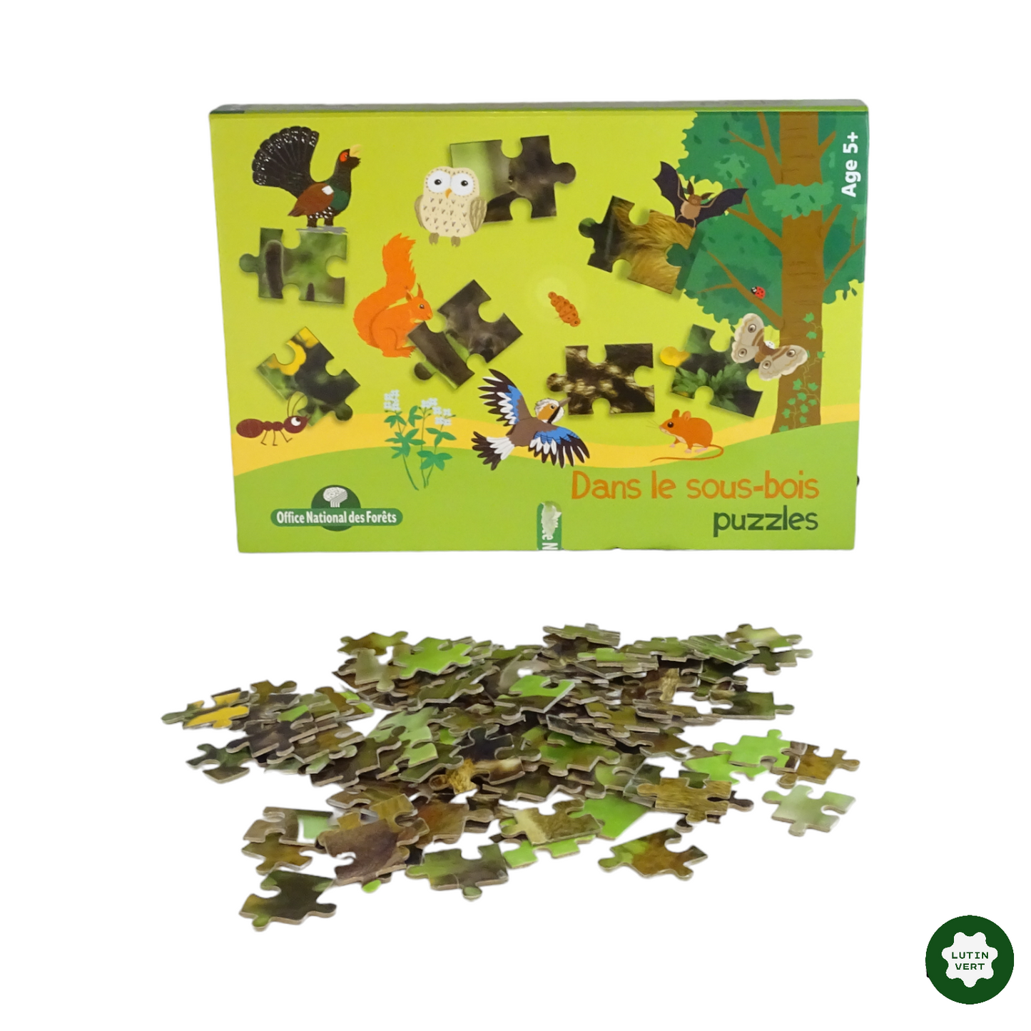 Puzzle Recto-Verso 99 pièces d'occasion  - Dès 5 ans | Lutin Vert
