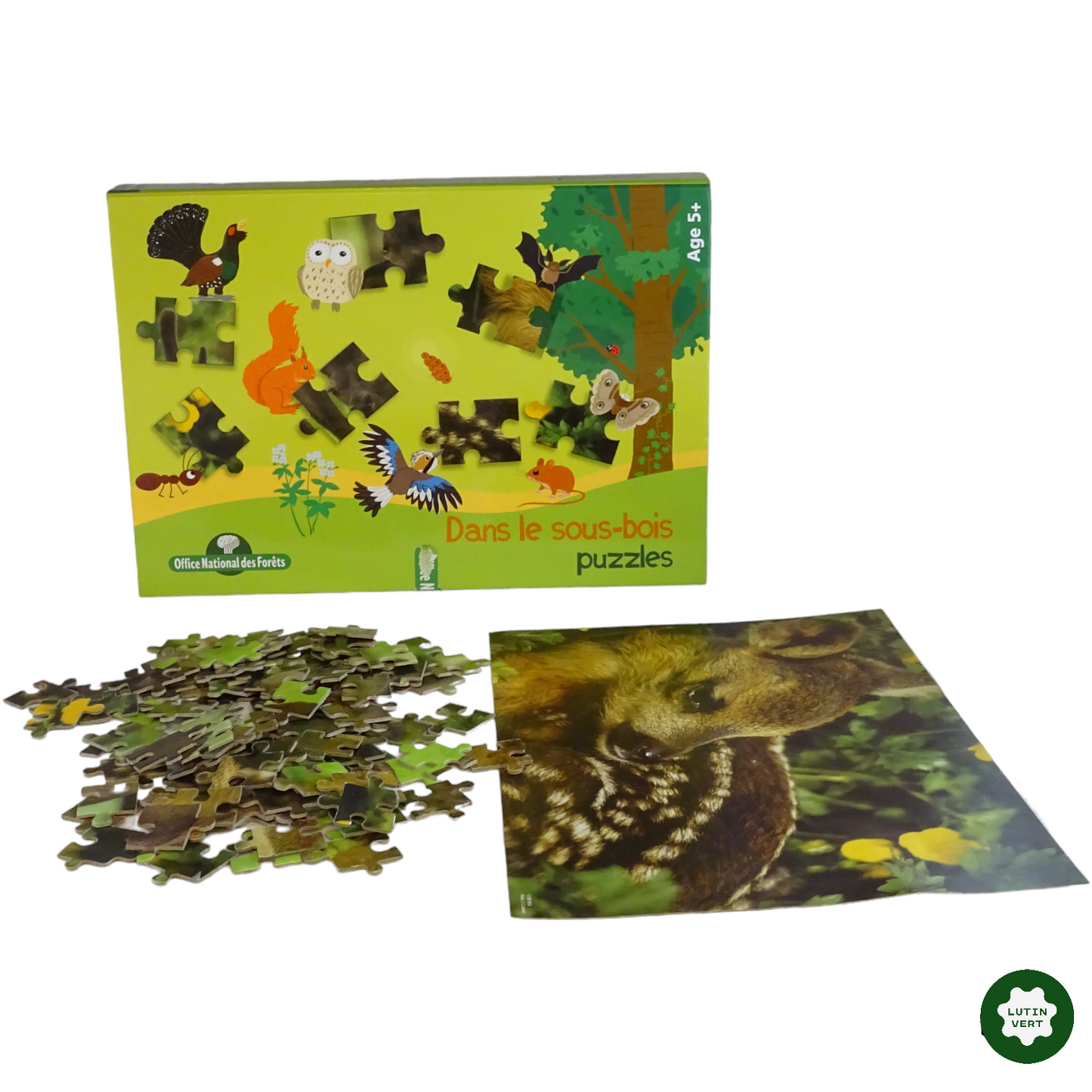 Puzzle Recto-Verso 99 pièces d'occasion  - Dès 5 ans | Lutin Vert