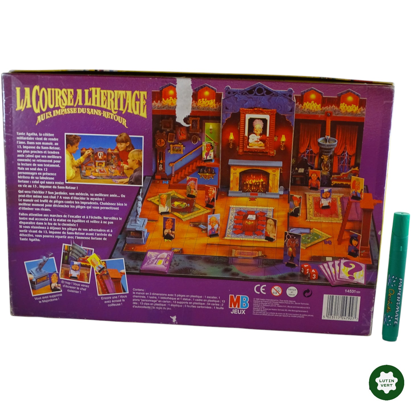 La Course à l’Héritage d'occasion MB JEUX - Dès 9 ans | Ref 9599