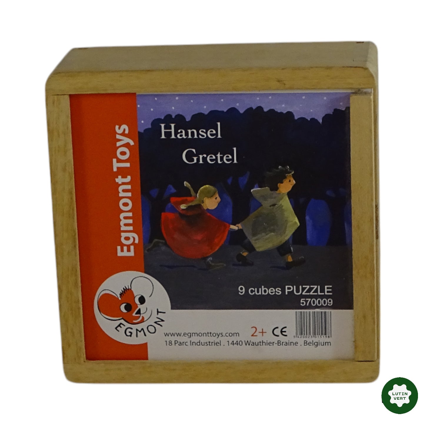 Puzzle 9 cubes Hansel Gretel d'occasion EGMONT - Dès 3 ans | Ref 9608