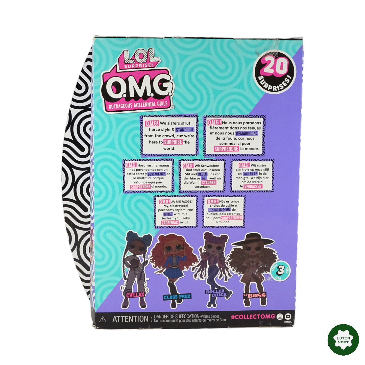 Roller chick d'occasion O.M.G - Dès 5 ans | Lutin Vert