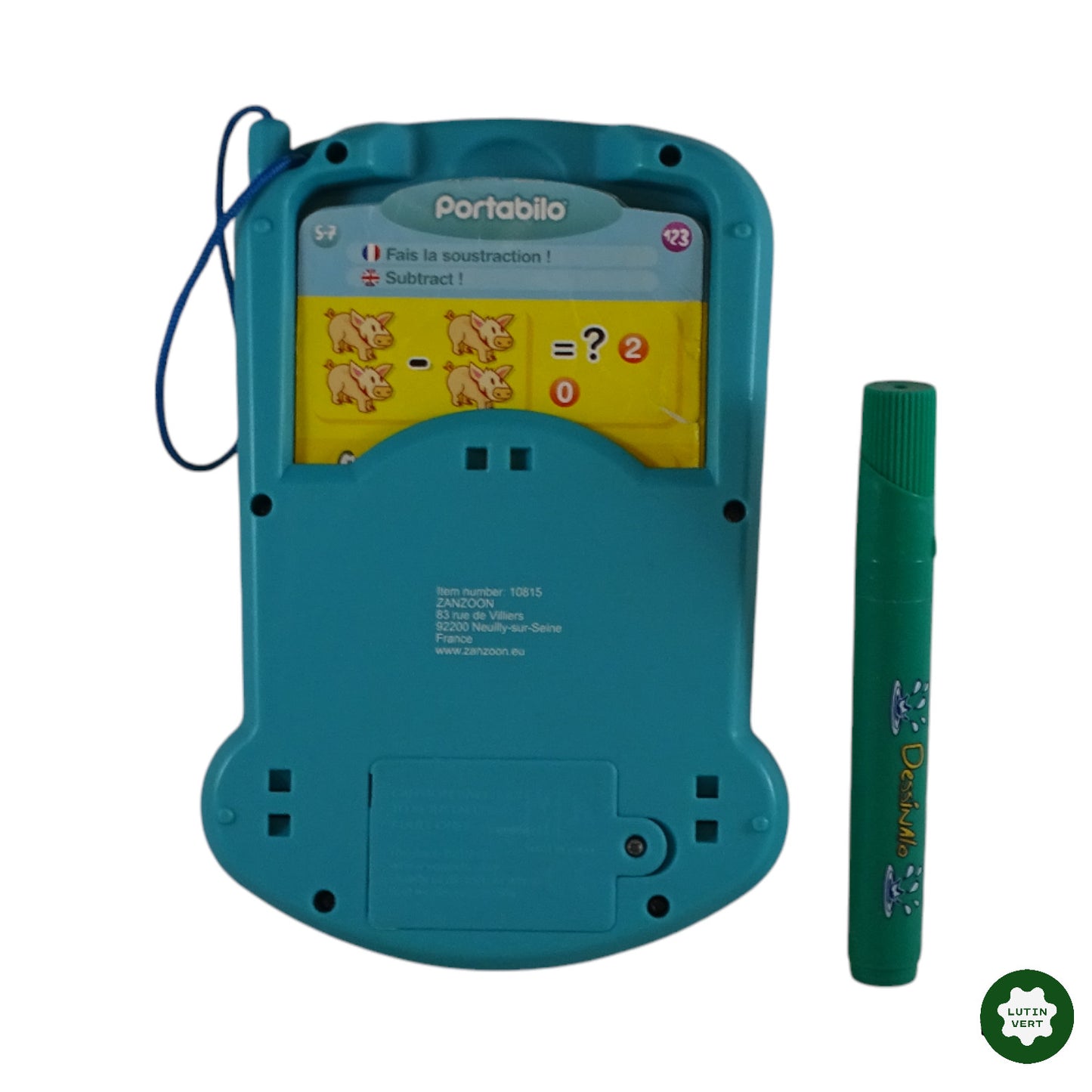 Portabilo Console Educative d'occasion ZANZOON - Dès 3 ans | Ref 9714