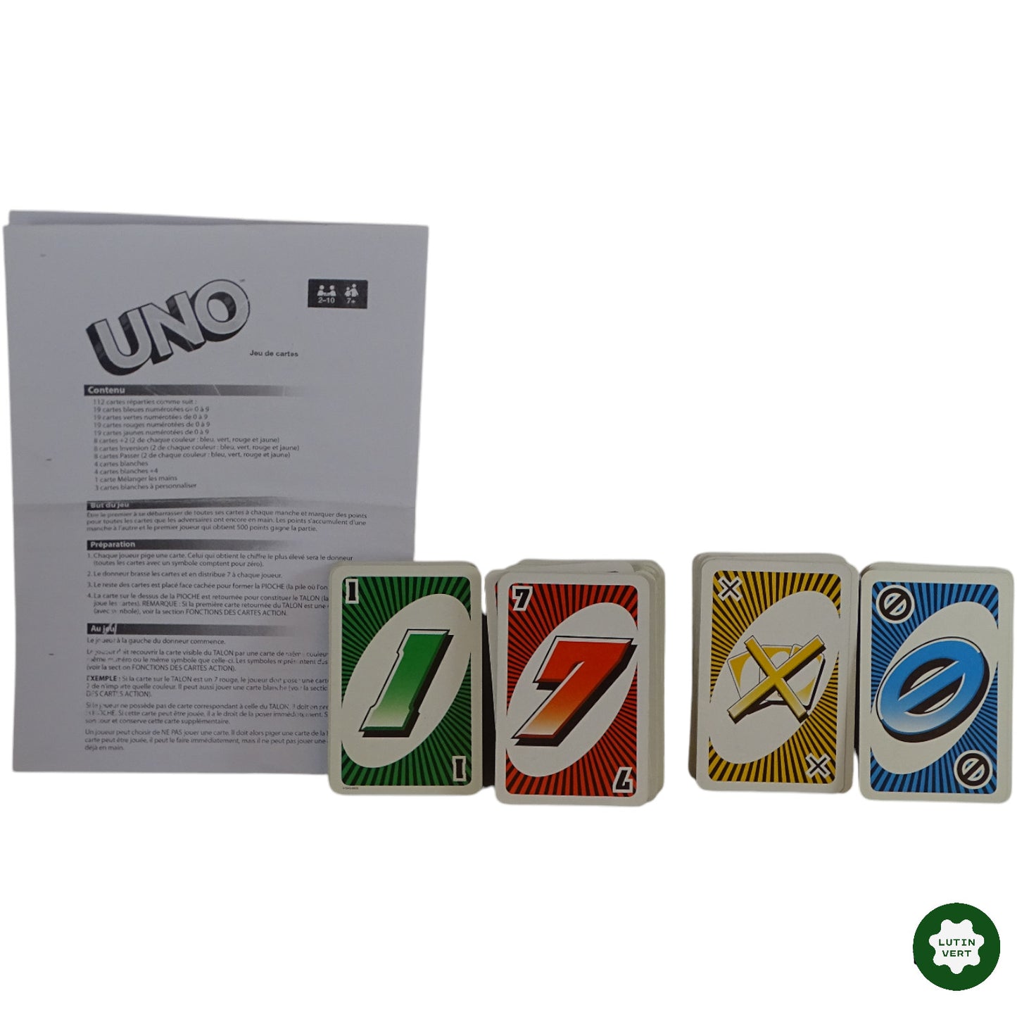 Uno 1998 d'occasion MATTEL - Dès 6 ans | Ref 9815