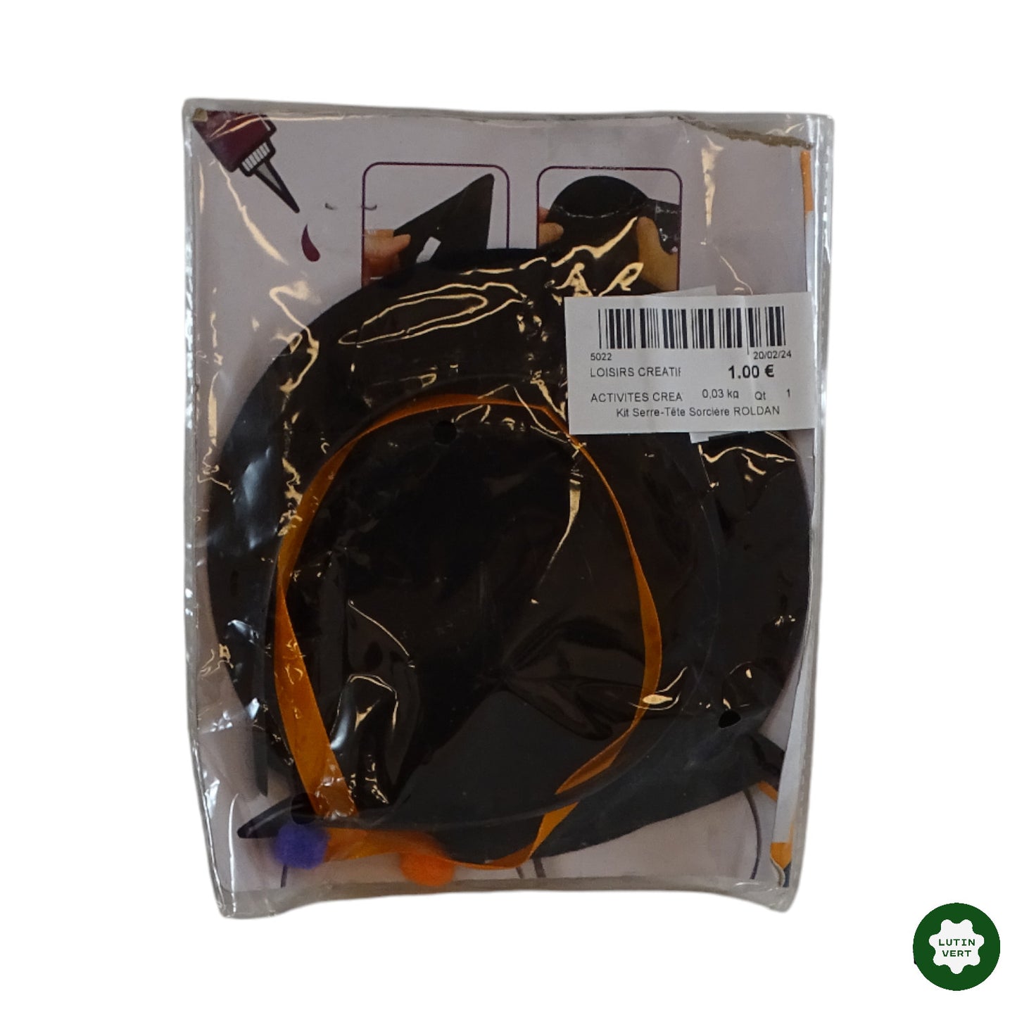 Kit Serre-Tête Chapeau de Sorcière d'occasion ROLDAN - Dès 6 ans | Ref 5022