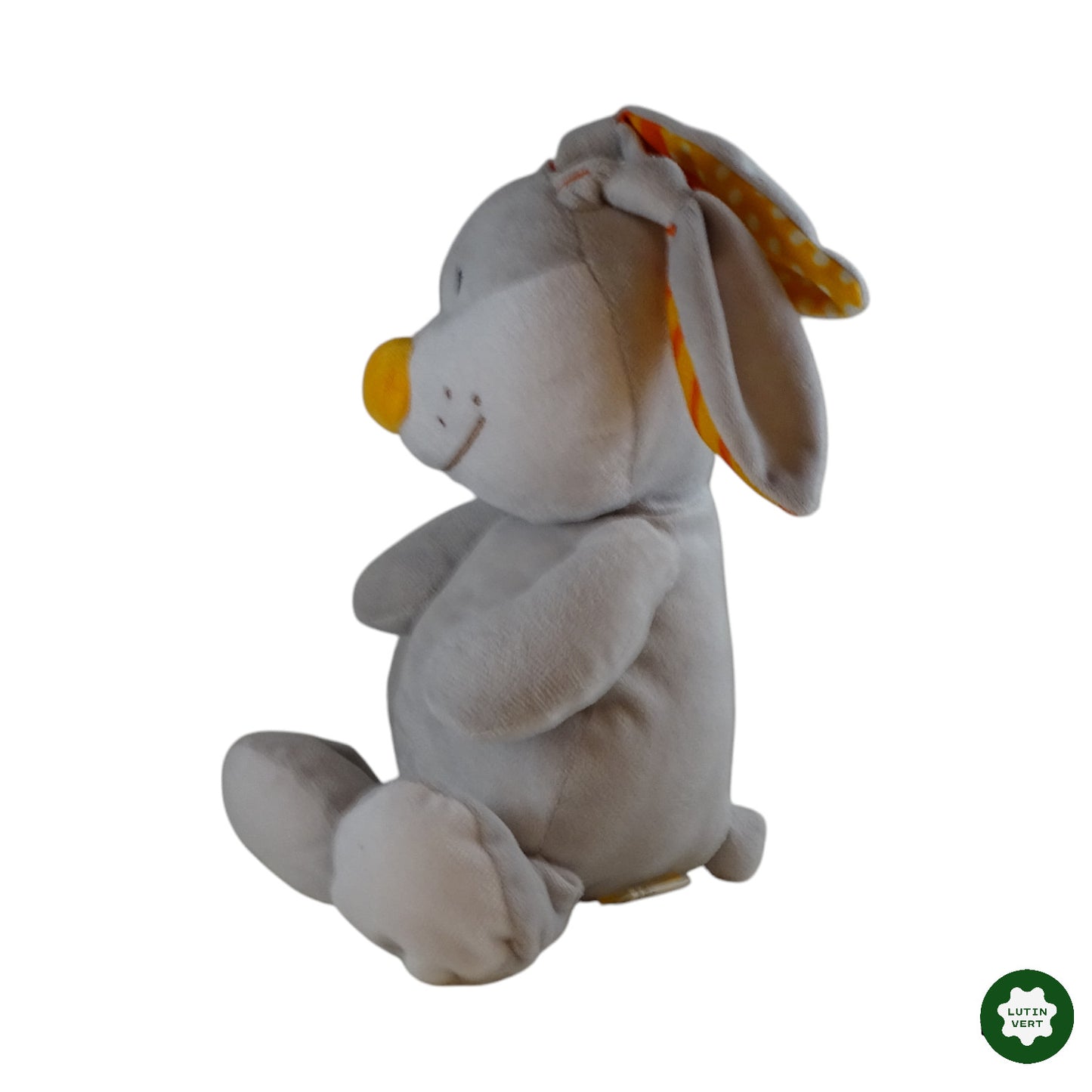 Peluche Lapin Gris d'occasion FIZZY - Dès 9 mois | Ref 9821