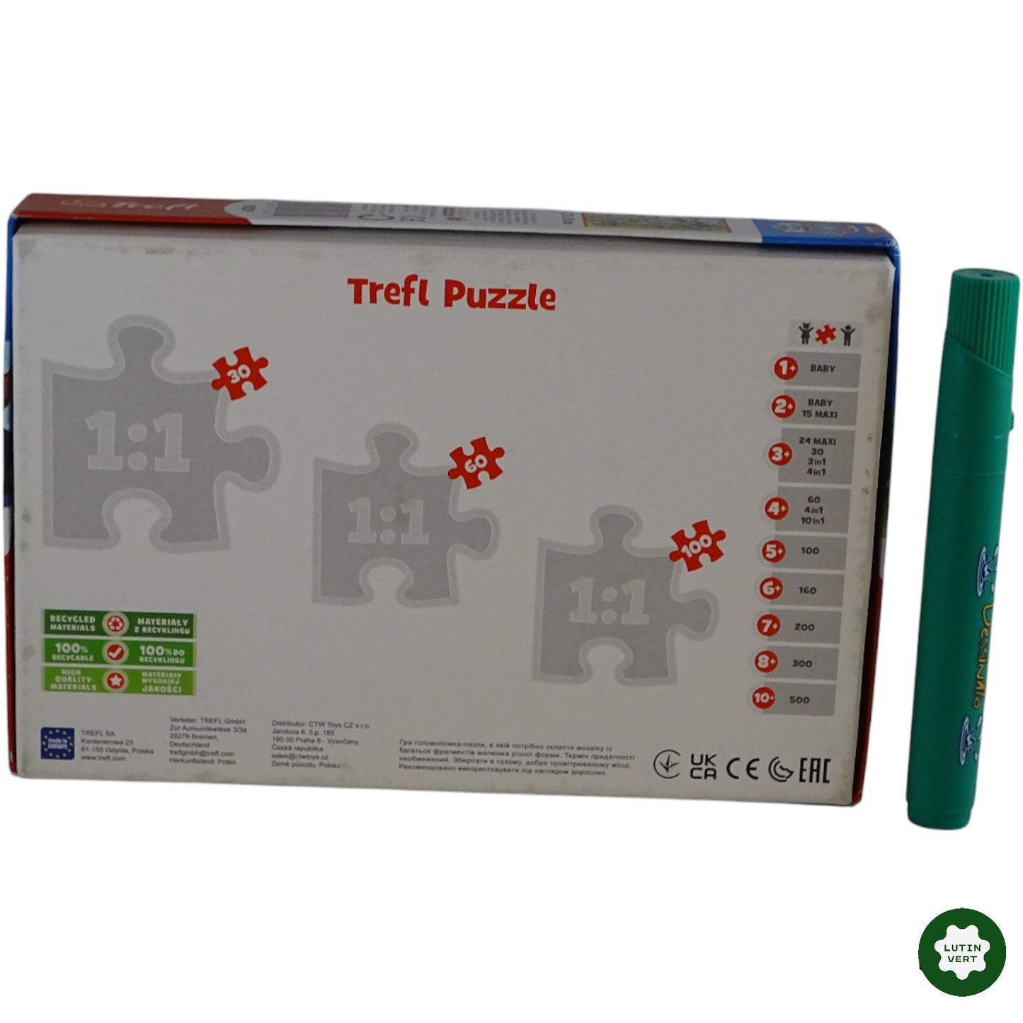 Puzzle Pat’Patrouille 30 pcs d'occasion TREFL - Dès 3 ans | Ref 9844