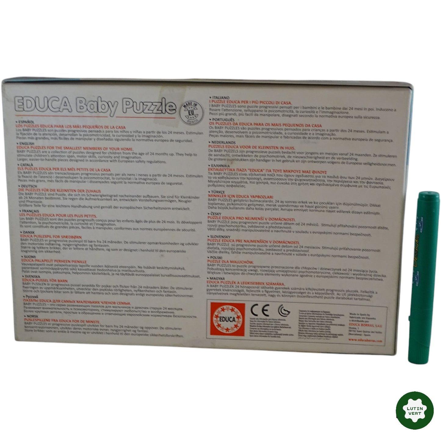 Baby Puzzles Disney d'occasion EDUCA - Dès 2 ans | Ref 9864