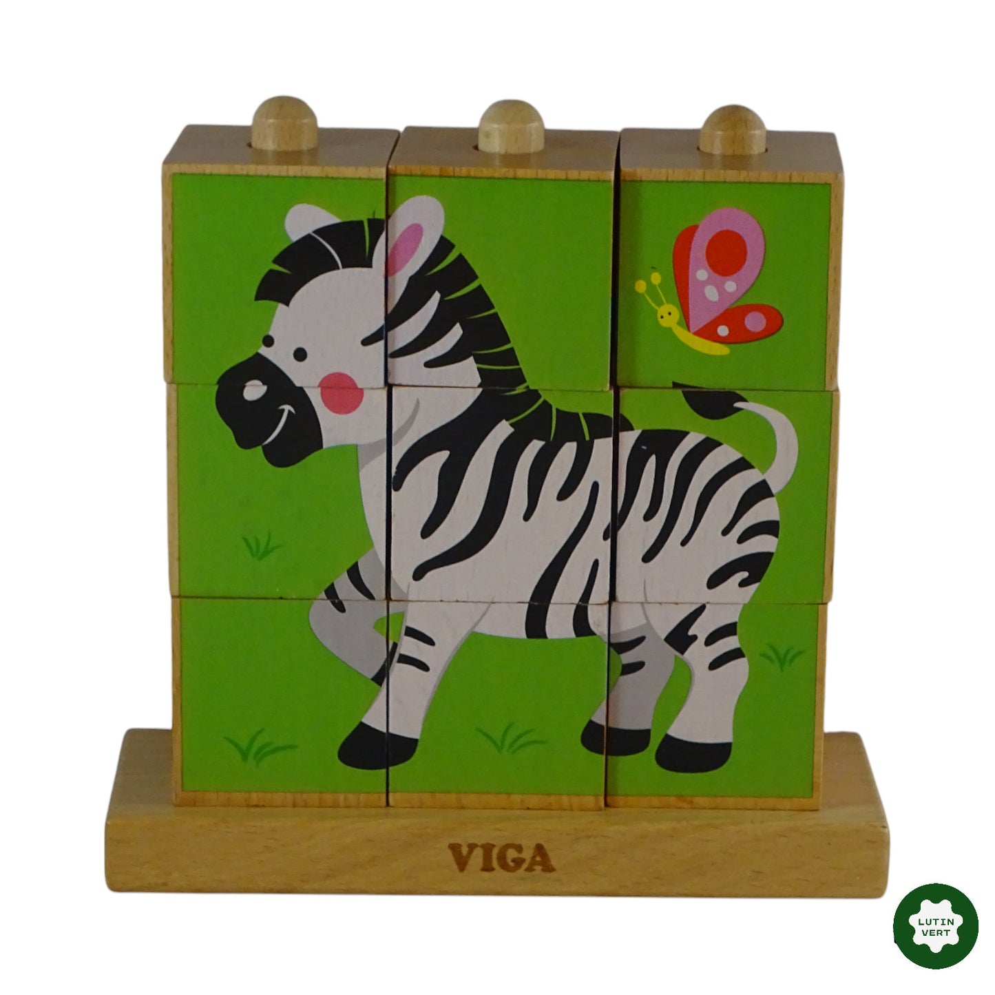 Puzzle animaux à encastrer Vega d'occasion VEGA - Dès 2 ans | Ref 9887
