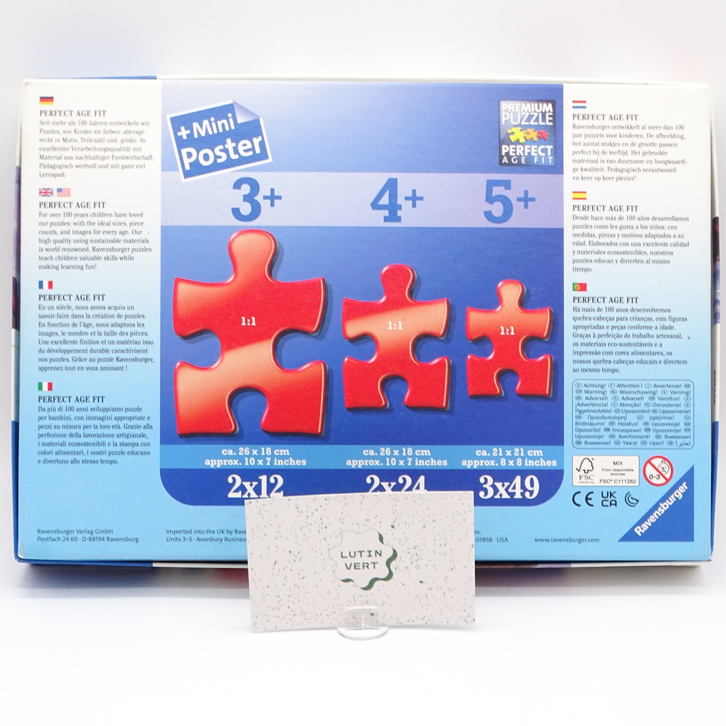 Puzzles La reine des neiges d'occasion RAVENSBURGER - Dès 5 ans | Ref 13800