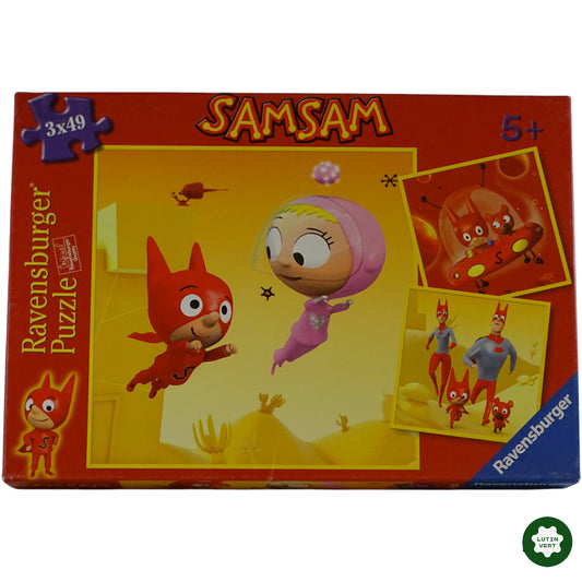 Puzzle SamSam 49 pcs d'occasion RAVENSBURGER - Dès 5 ans | Ref 9905