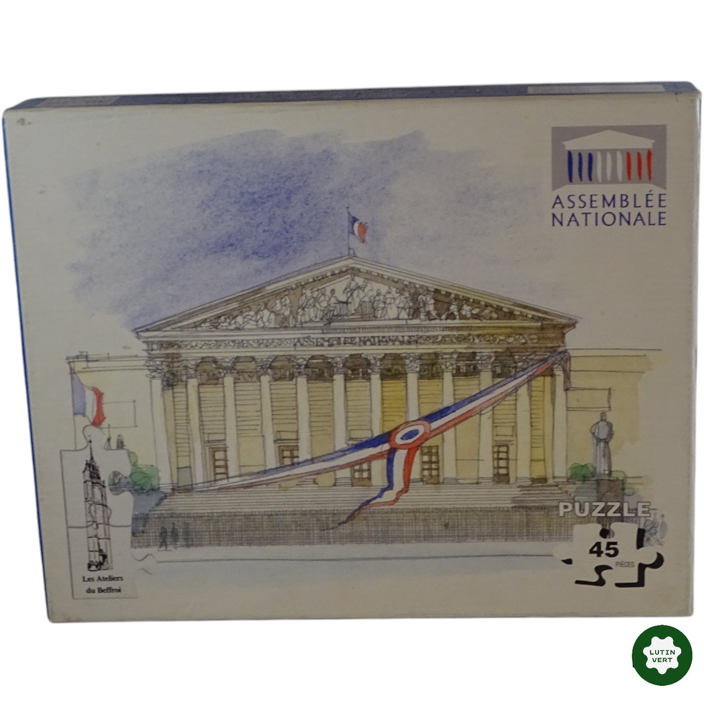Puzzle Assemblée Nationale 45 pcs  d'occasion ESAT - Dès 6 ans | Ref 9895
