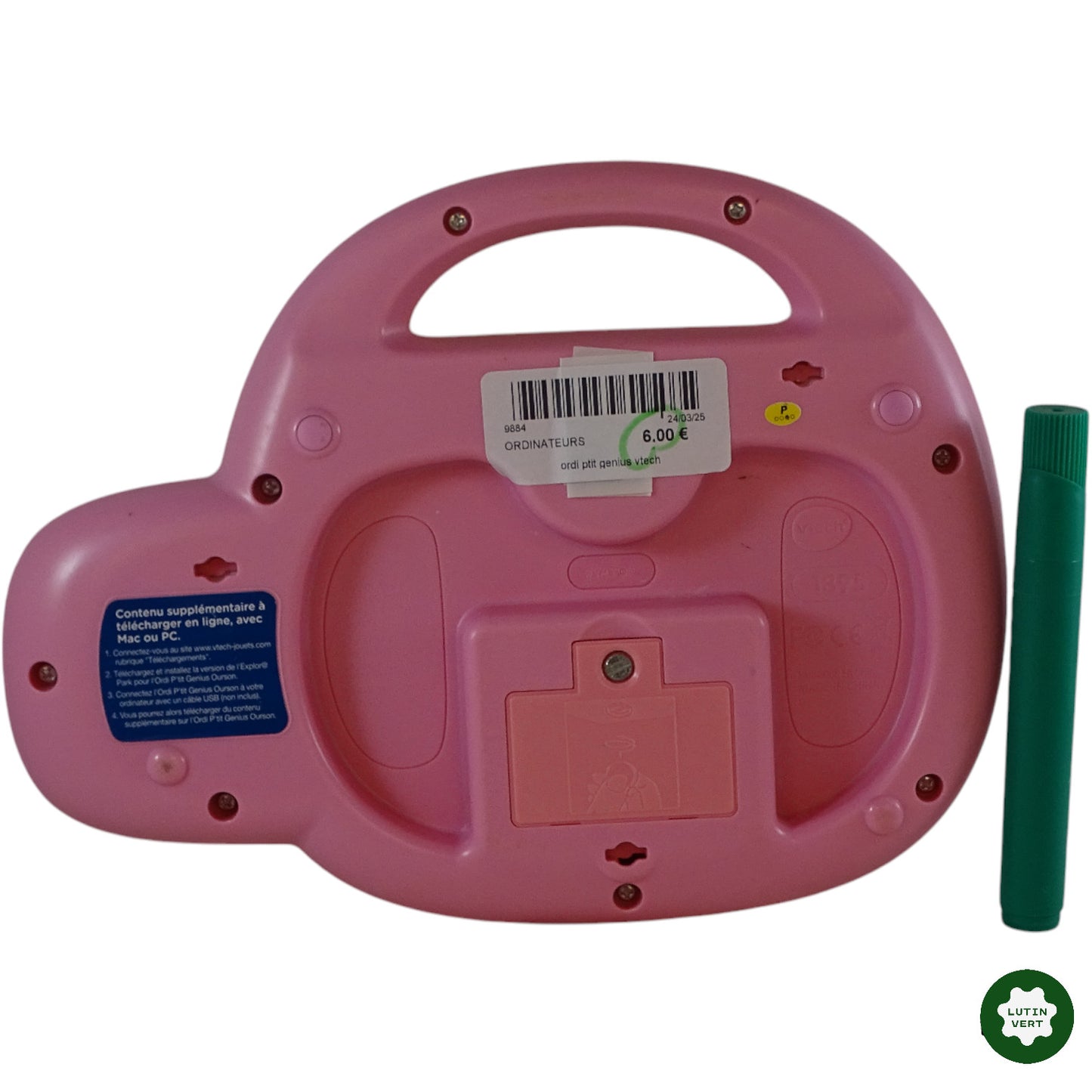 Ordi P’tit Genius Ourson d'occasion VTECH - Dès 2 ans | Ref 9884