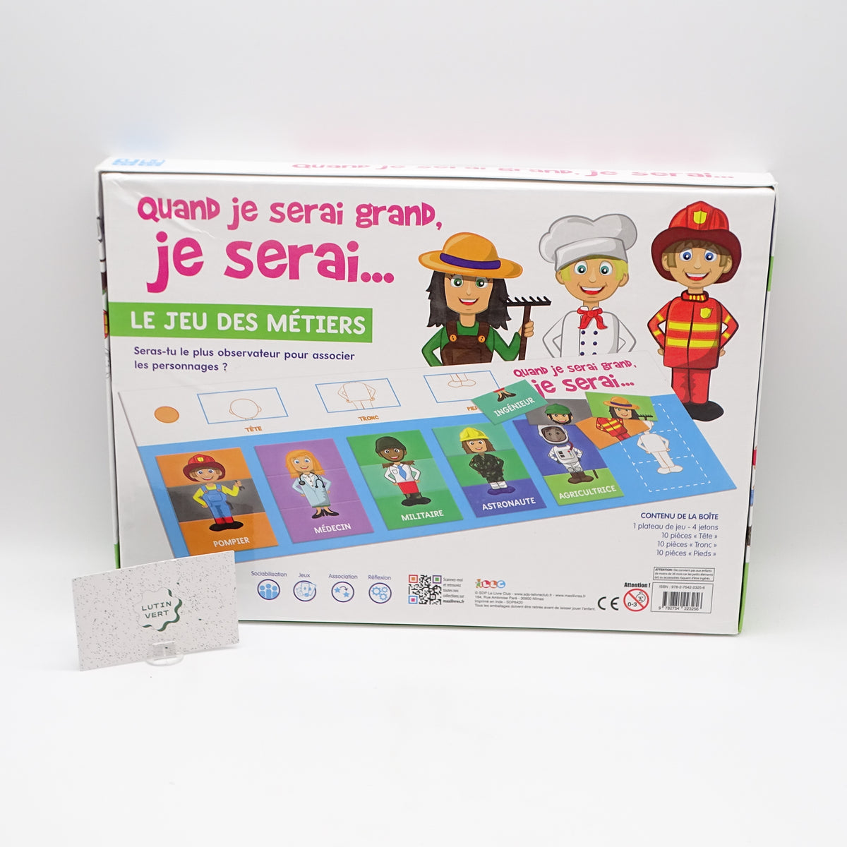 Le Jeu des Métiers JOUE ET APPRENDS - Dès 5 ans | Ref 16427