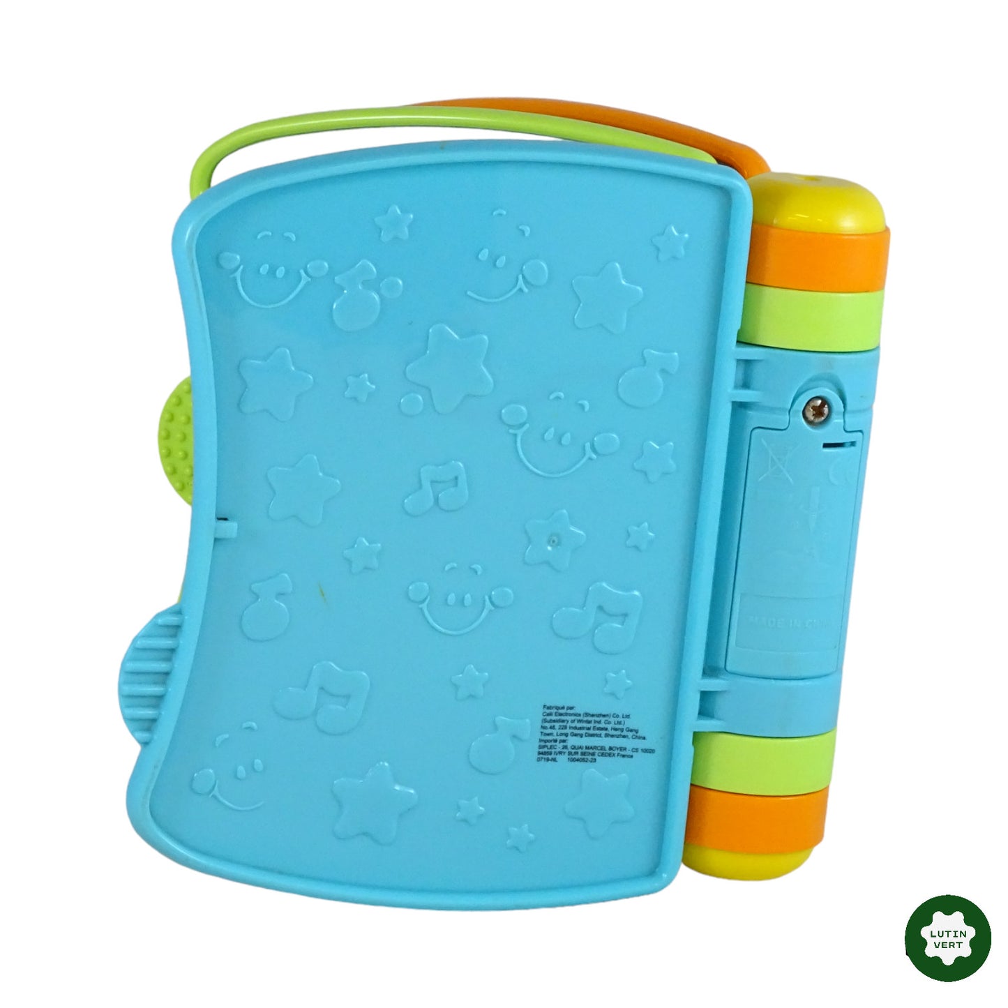 Livre Musical orange vert et bleu. d'occasion CALLI ELECTRONICS - Dès 2 ans | Lutin Vert