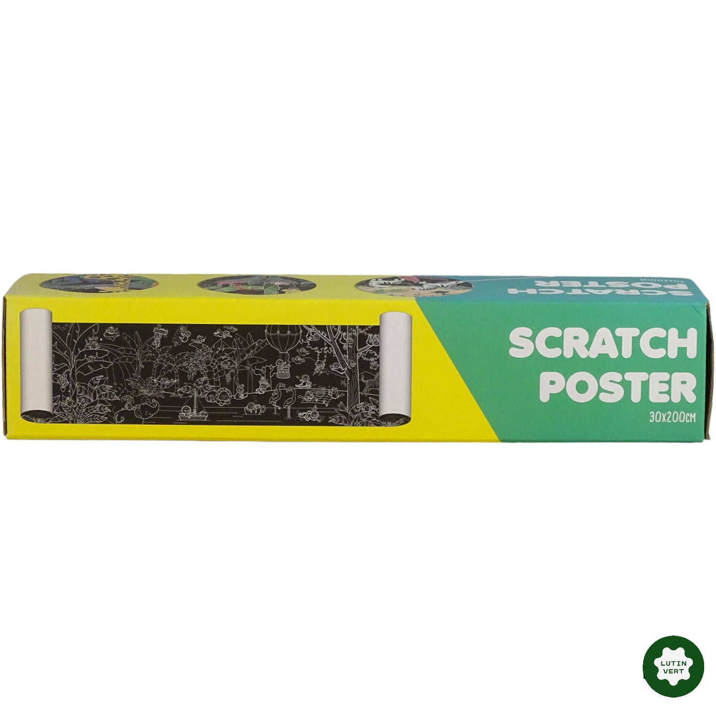 Poster à gratter d'occasion - Dès 5 ans | Lutin Vert