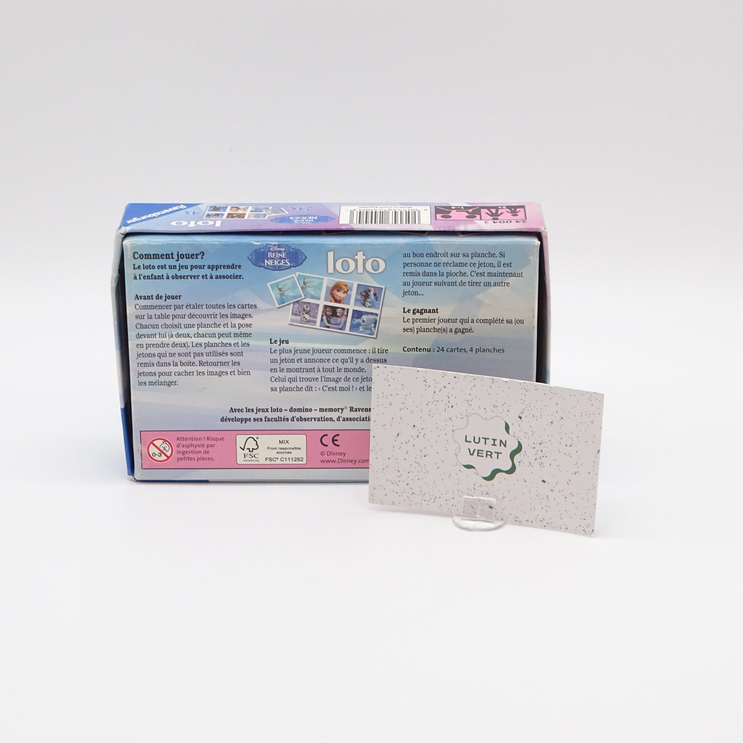 Loto La Reine des Neiges d'occasion RAVENSBURGER - Dès 3 ans | Ref 13904