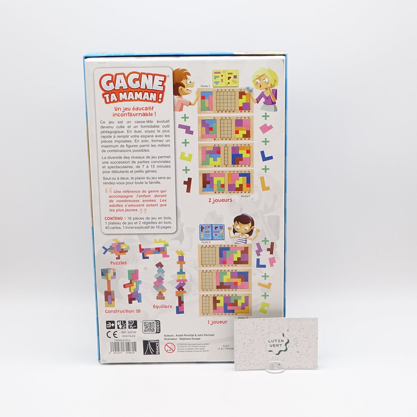 Gagne ta Maman d'occasion GIGAMIC - Dès 3 ans | Ref 13897