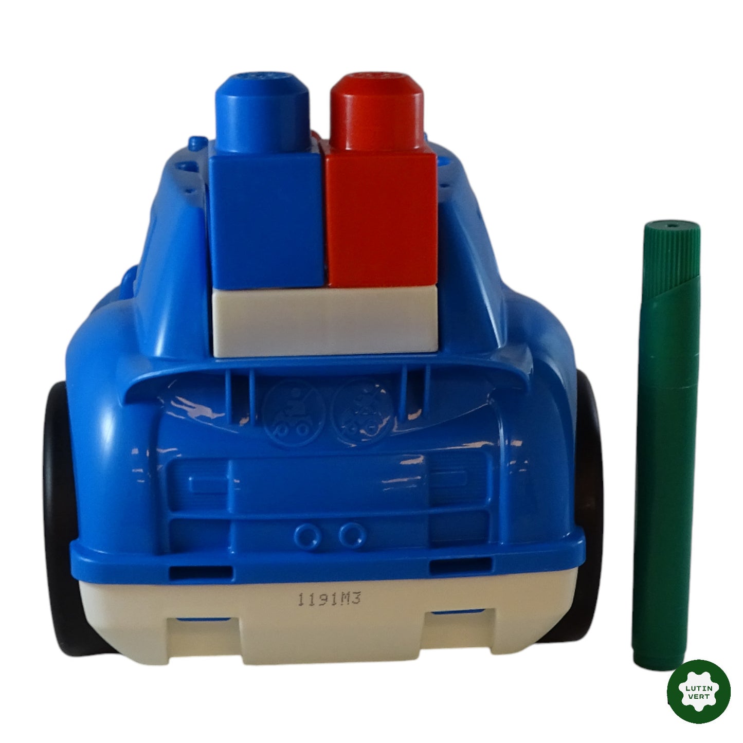 Voiture bleue et personnage d'occasion MEGA BLOCKS - Dès 3 ans | Ref 9759
