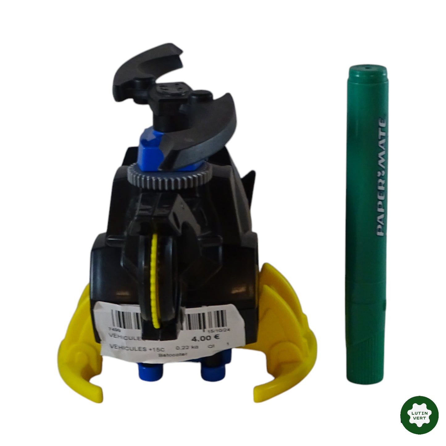 Batcopter et figurine Batman d'occasion MATTEL - Dès 3 ans | Ref 7499