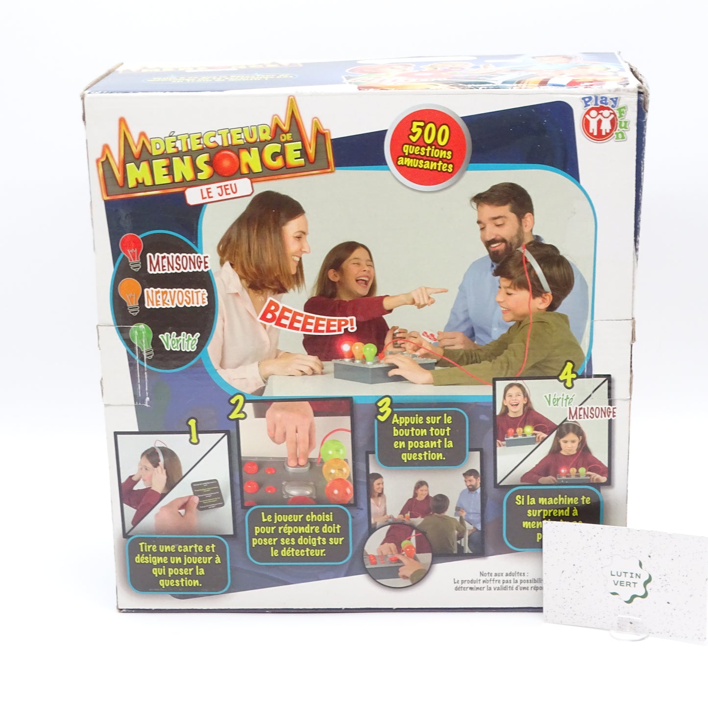 Détecteur de mensonge d'occasion PLAY FUN - Dès 8 ans | Ref 13927
