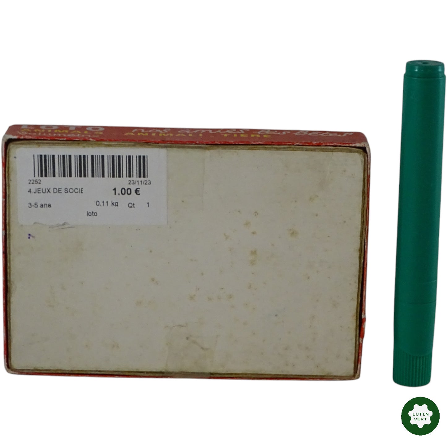 Loto « nos amies les bêtes » d'occasion VOLUMÉTRIX - Dès 3 ans | Ref 2252