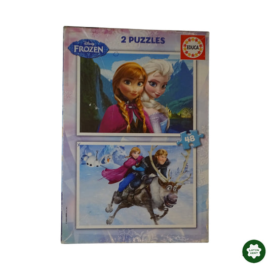 2 Puzzle Disney Frozen d'occasion EDUCA - Dès 5 ans | Ref 839