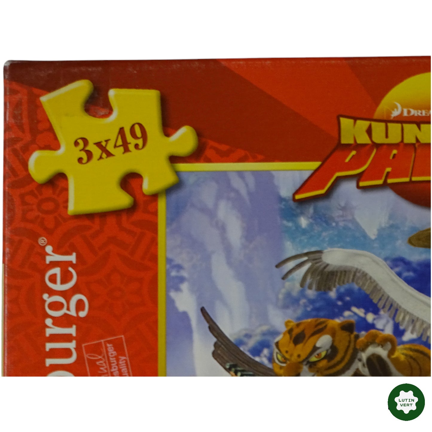 3 puzzles « Kung Fu Panda ». 49 pièces. d'occasion RAVENSBURGER - Dès 5 ans | Ref 9974