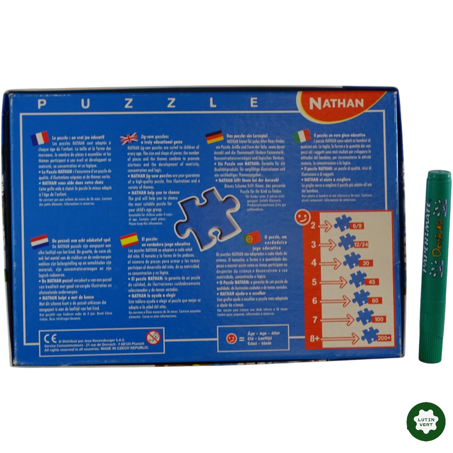 Puzzle « Les 101 Dalmatiens s’amusent ». 100 pièces. d'occasion NATHAN - Dès 6 ans | Ref 9978