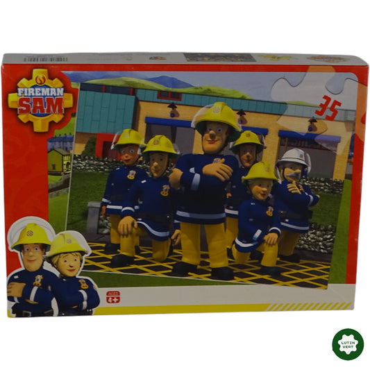 Puzzle « Sam le Pompier » 35 pièces d'occasion HIT - Dès 4 ans | Ref 9981