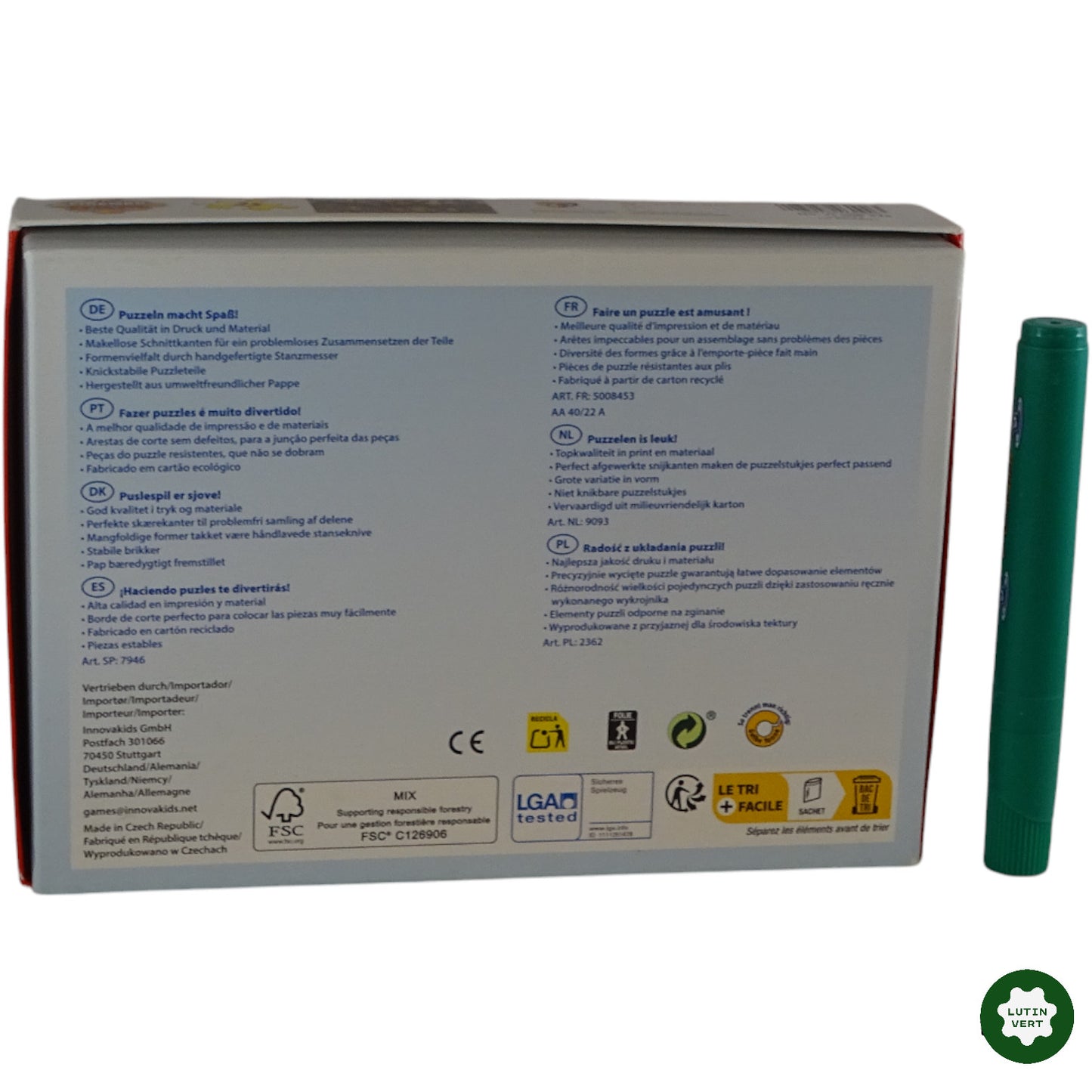 Puzzle « Sam le Pompier » 35 pièces d'occasion HIT - Dès 4 ans | Ref 9981