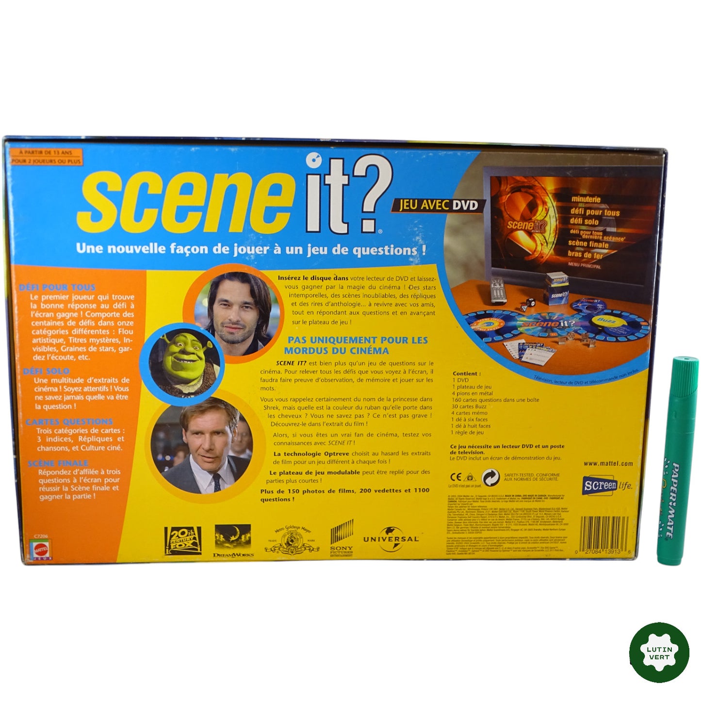 Scene it ? + DVD d'occasion MATTEL - Dès 12 ans | Ref 10069