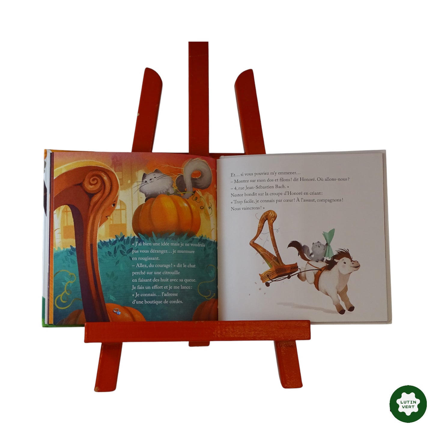 Livre Concerto pour Harpe, chat et poney d'occasion HACHETTE JEUNESSE - Dès 3 ans | Ref 10015