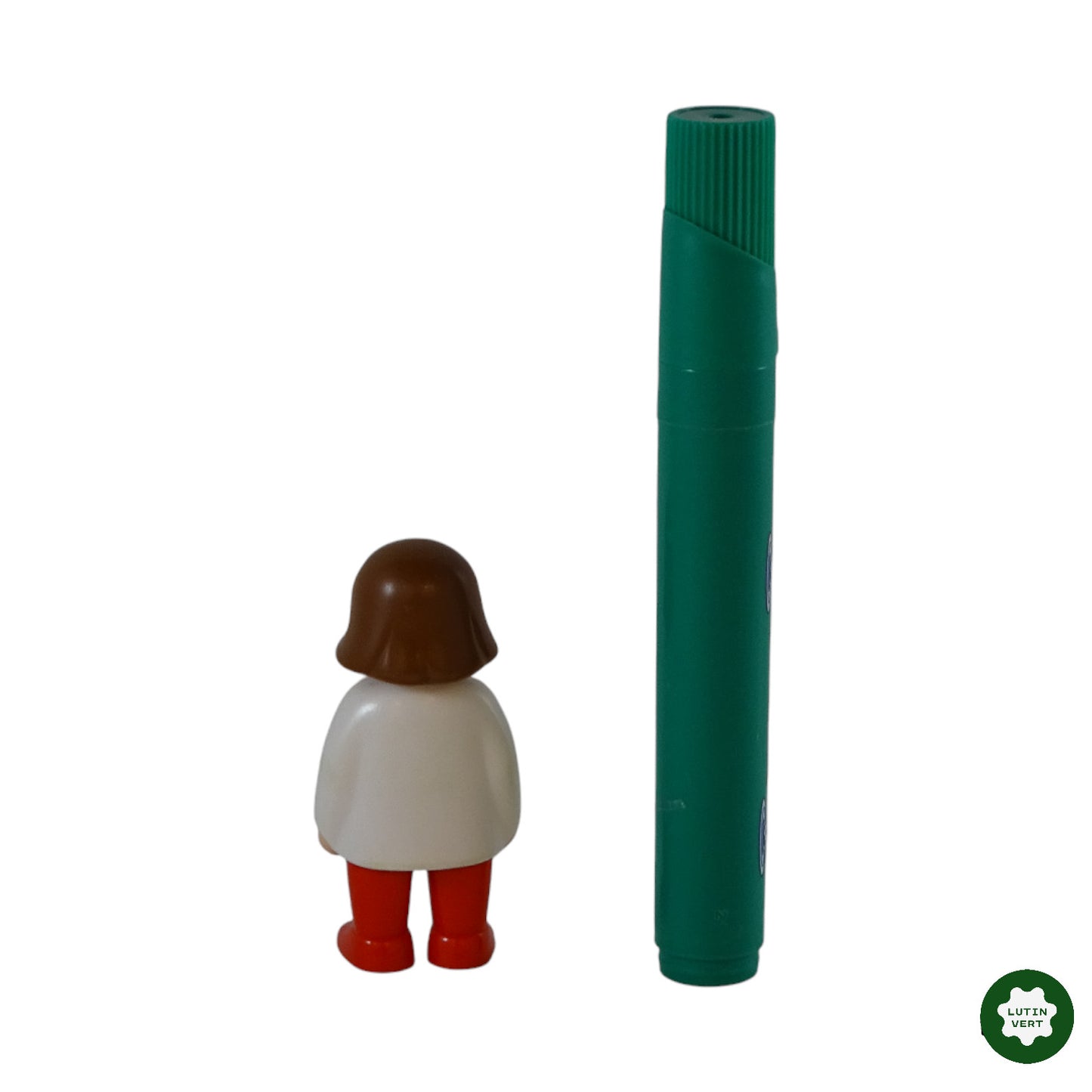 Personnage fille pantalon rouge d'occasion PLAYMOBIL 123 - Dès 18 mois | Ref 9753
