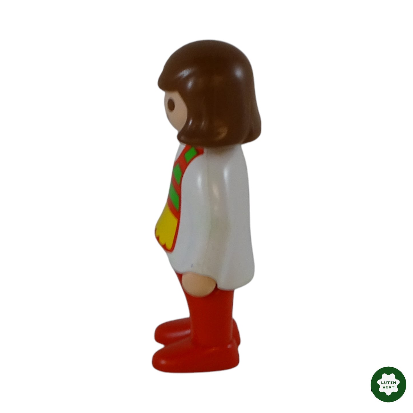 Personnage fille pantalon rouge d'occasion PLAYMOBIL 123 - Dès 18 mois | Ref 9753