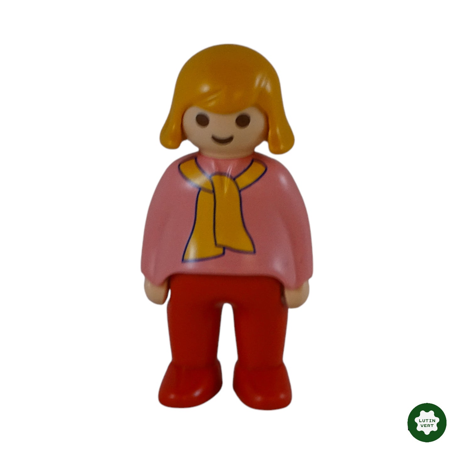 Personnage fille tenue rose d'occasion PLAYMOBIL 123 - Dès 18 mois | Ref 9754