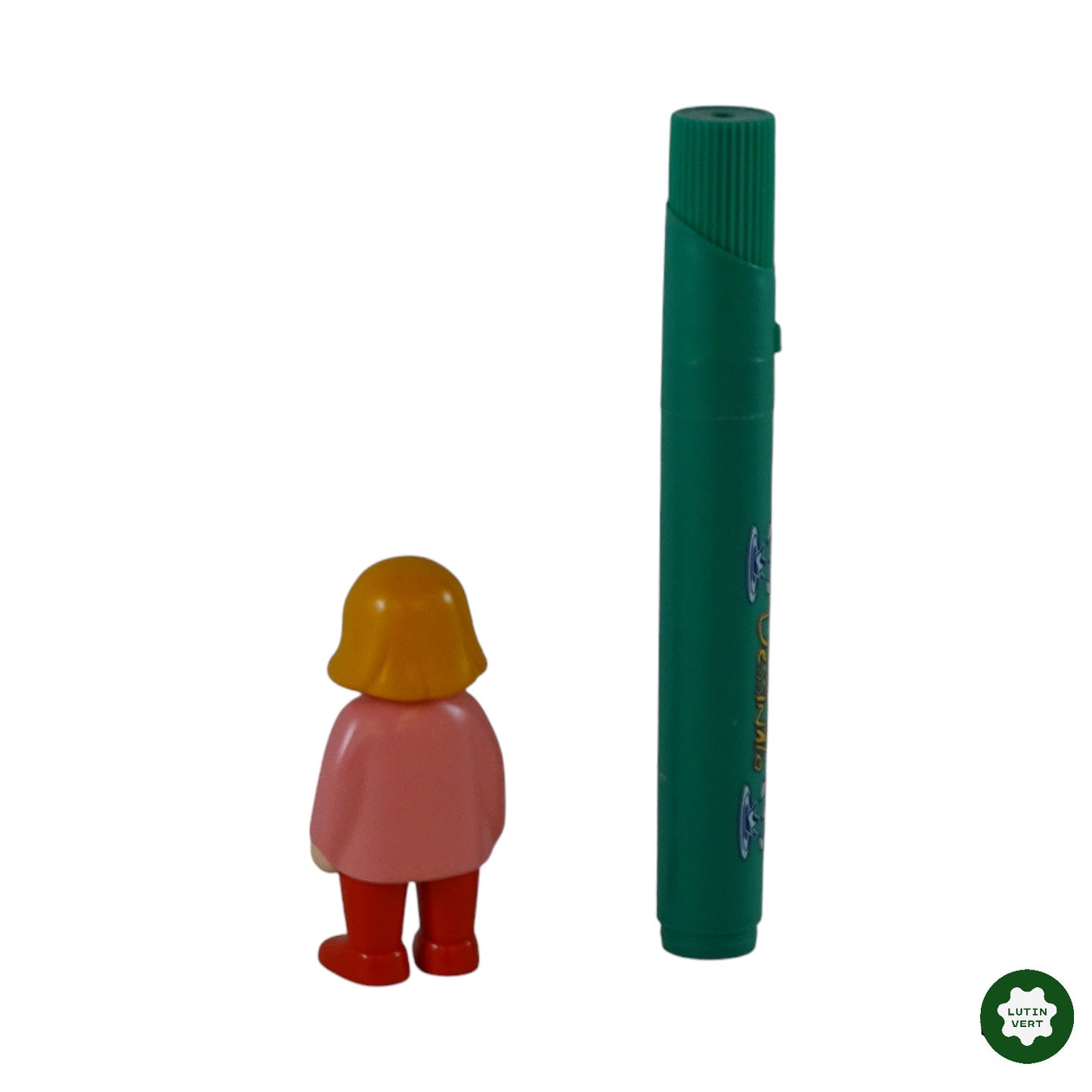 Personnage fille tenue rose d'occasion PLAYMOBIL 123 - Dès 18 mois | Ref 9754