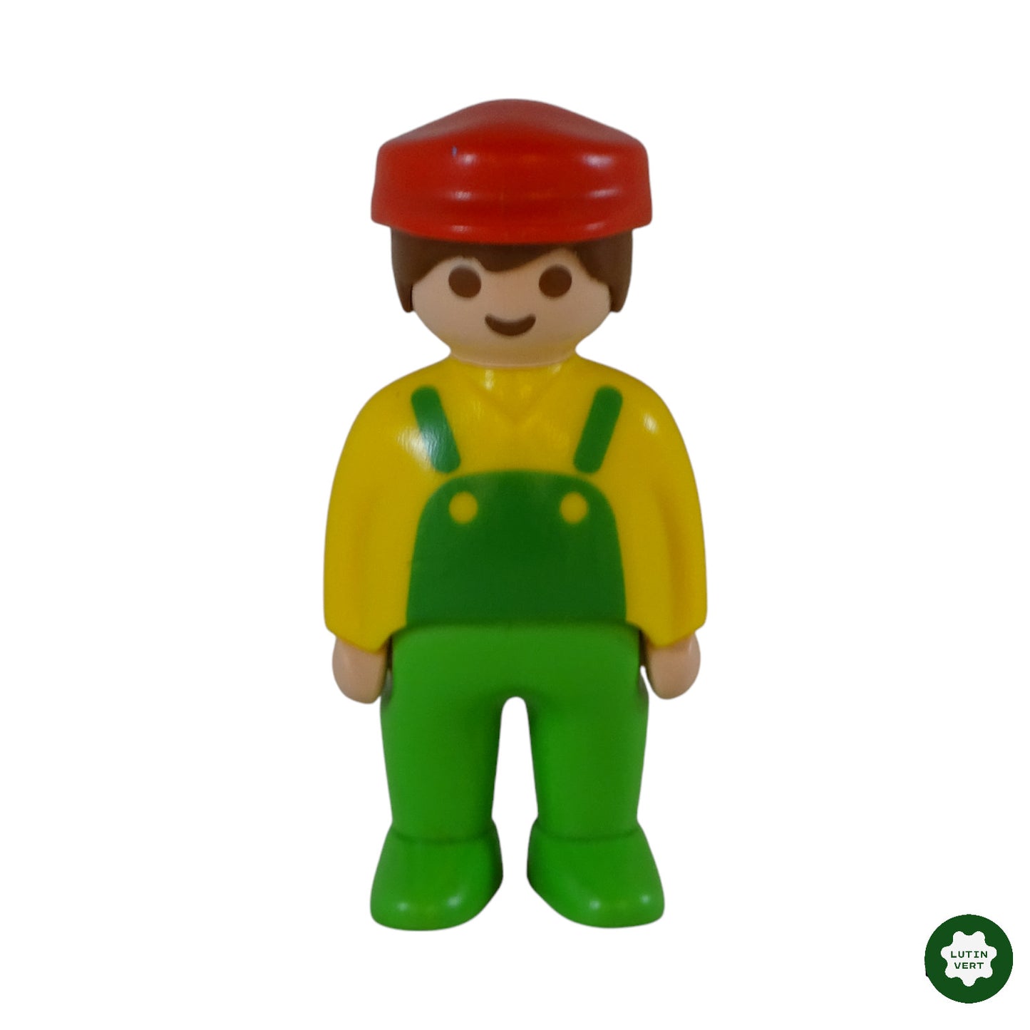 Jardinier casque rouge d'occasion PLAYMOBIL 123 - Dès 18 mois | Ref 9751